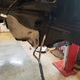 Power and ground wires for the S4's electric steering.